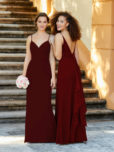 Sweetheart Neck  Stretch Velvet Fit-And-Flare  Dress In Claret