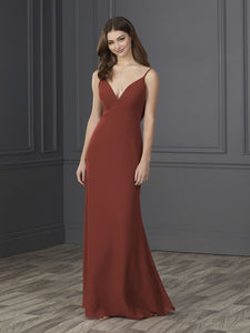 Chiffon A-Line Gown In Autumn