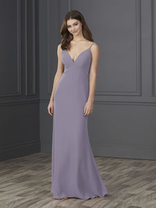 Chiffon A-Line Gown In Lilac