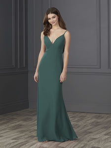 Chiffon A-Line Gown In Teal