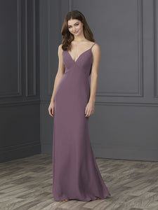 Chiffon A-Line Gown In Wisteria