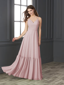 Chiffon Sweetheart Neckline A-Line Gown In Ballet